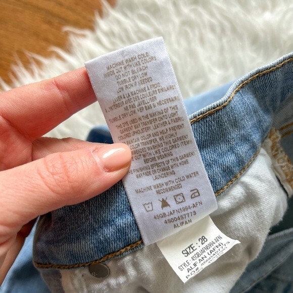 Joe's Jeans "Alifan" High Rise Straight Ankle Jeans | Size 28 - Picture 7 of 9
